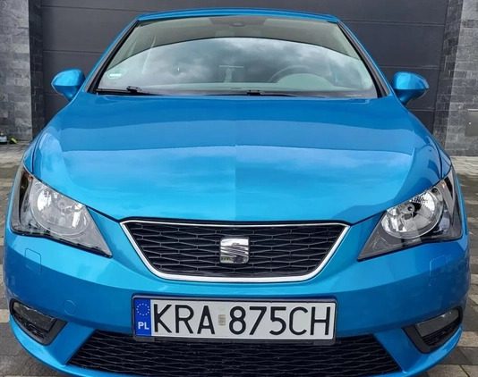 Seat Ibiza cena 31600 przebieg: 112900, rok produkcji 2015 z Skawina małe 106